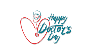 Happy Doctor's Day graphic