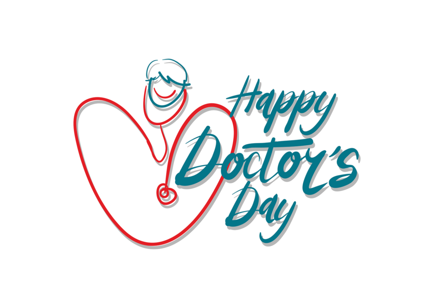 Happy Doctor's Day graphic